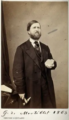 Louis Laurent Gabriel de Mortillet, 1863. Creator: Deroghe & Heyland