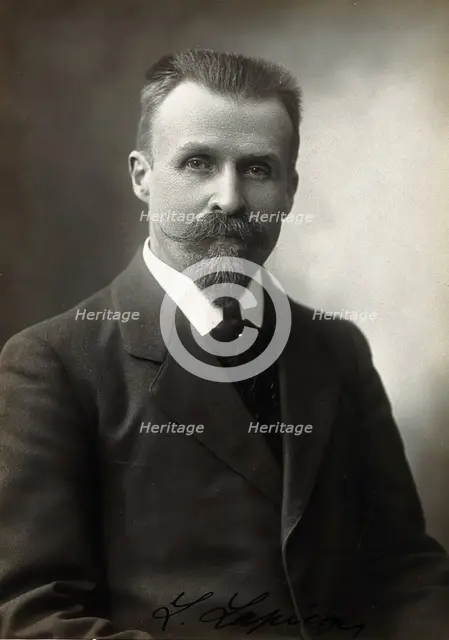 Louis Lapicque, 1905. Creator: Henri Manuel.