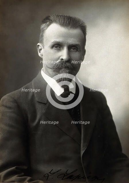Louis Lapicque, 1905. Creator: Henri Manuel.