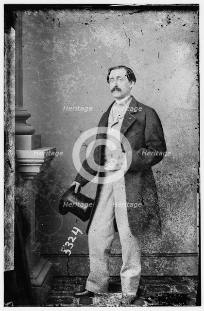 Louis M. Gottschalk, between 1855 and 1865. Creator: Unknown.