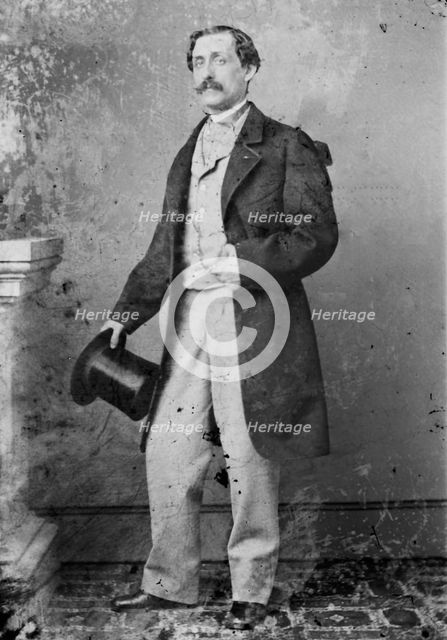 Louis Moreau Gottschalk, between 1855 and 1865. Creator: Unknown.
