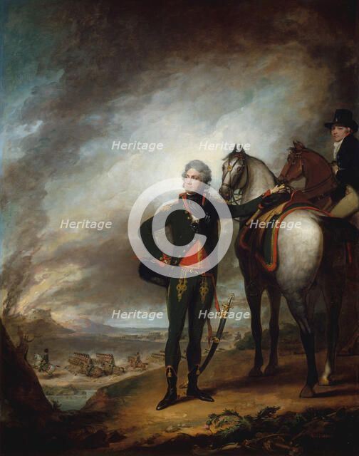 Louis-Marie, Vicomte de Noailles, 1798. Creator: Gilbert Stuart.