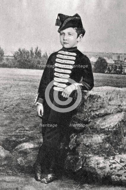 Louis Napoleon, Prince Imperial, c1861-1864. Artist: Unknown