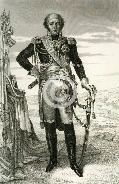 Louis Nicolas d'Avout, 1804, (1839). Creator: Ladoerer.