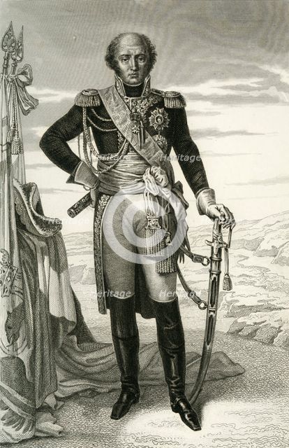 Louis Nicolas d'Avout, 1804, (1839). Creator: Ladoerer.