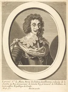 Louis Sieur de Maine. Creator: Michel Lasne
