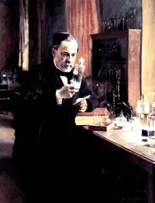 Louis Pasteur 1885. Artist: Albert Edelfelt