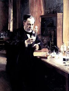 Louis Pasteur 1885. Artist: Albert Edelfelt
