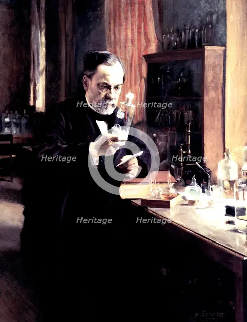 'Louis Pasteur', 1885. Artist: Albert Edelfelt