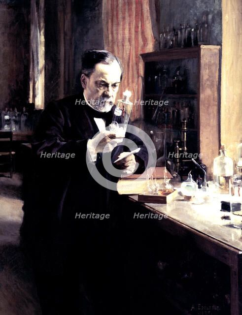 'Louis Pasteur', 1885. Artist: Albert Edelfelt