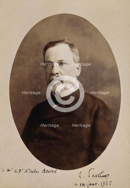 Louis Pasteur. Creator: Alphonse J. Liébert.