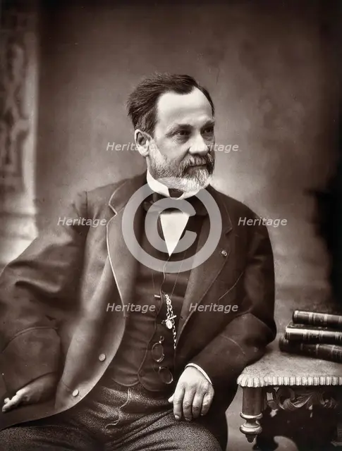 Louis Pasteur. Creator: Eugene Pirou.