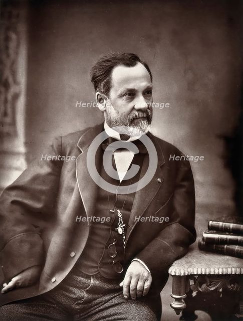 Louis Pasteur. Creator: Eugene Pirou.