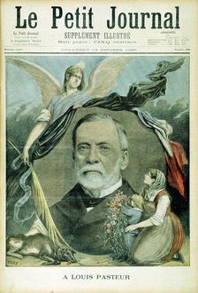 Louis Pasteur, French chemist, 1895