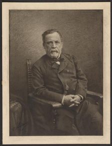Louis Pasteur, negative 1886; print 1886-1900. Creator: Paul Nadar