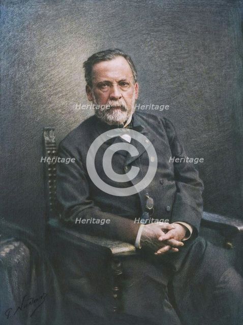 Louis Pasteur, negative 1886; print 1886-1900. Creator: Paul Nadar.