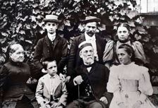 Louis Pasteur's Family, c. 1890