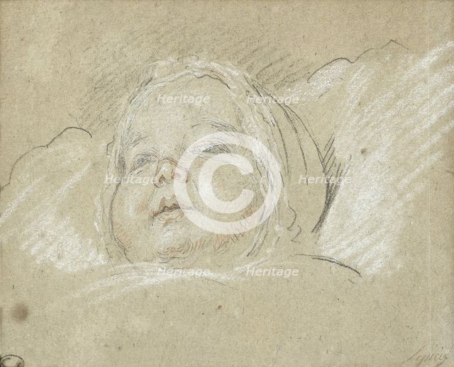 Louis-Philippe (1773-1850), Duke of Chartres as child, 1773. Artist: Lépicié, Nicolas Bernard (1735-1784)