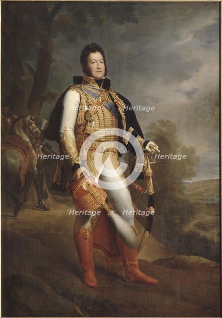 Louis-Philippe (1773-1850), in Hussar uniform, .