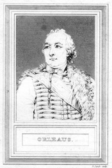 Louis Philippe, Duke of Orleans, (1811).Artist: R Sands