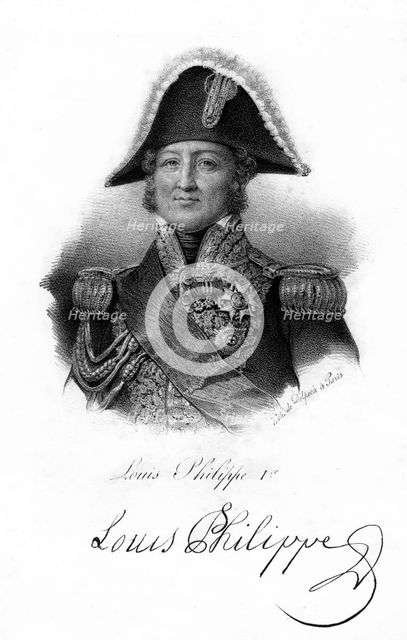 Louis Philippe I, King of France, 19th century.Artist: Delpech