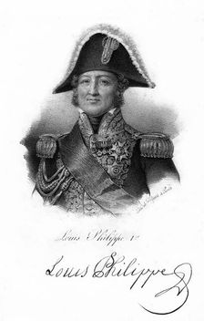 Louis Philippe I, King of France, 19th century.Artist: Delpech