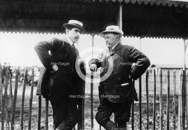Louis Renault and Henri Brasier, 1908. Artist: Unknown