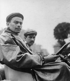 Louis Wagner in a Darracq