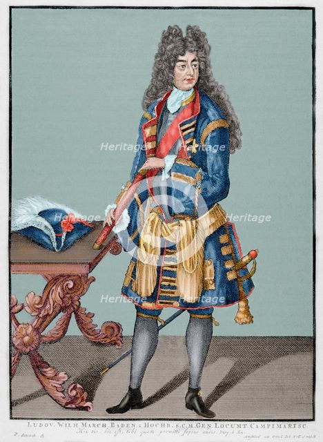Louis William, Margrave of Baden-Baden (1655-1707), 1881. Creator: Unknown.