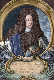 Louis William, Margrave of Baden-Baden (1655-1707), late 17th-early 18th century. Creator: Elias Christoph Heiss