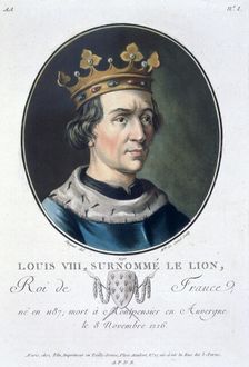 Louis VIII, known as the Lion King of France, (1790). Artist: Marie Jeanne Louise Francoise Suzanne Champion de Cernel