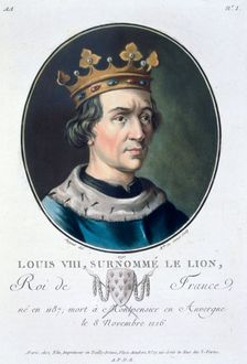 Louis VIII, known as the Lion King of France, (1790). Creator: Marie Jeanne Louise Francoise Suzanne Champion de Cernel