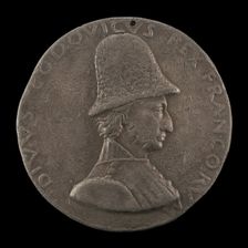 Louis XI, 1423-1483, King of France 1461 [obverse], c. 1460/1466. Creator: Francesco Laurana