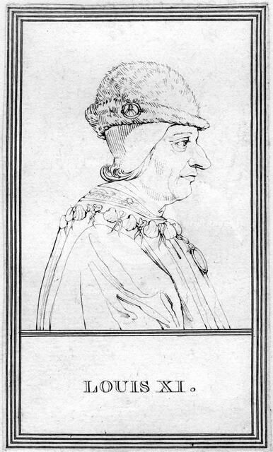 Louis XI, King of France. Artist: Unknown