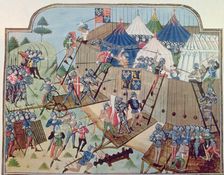 Louis XI of France, son of Charles VII, took the hem of Diepe