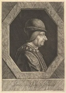 Louis XI, roi de France. Creator: Jean Morin