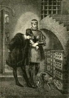Louis XI Visiting Cardinal Balue in the Iron Cage (1469-1481), 1890. Creator: Unknown