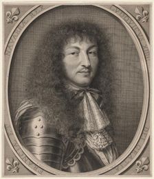 Louis XIV, 1666. Creator: Robert Nanteuil (French, 1623-1678)