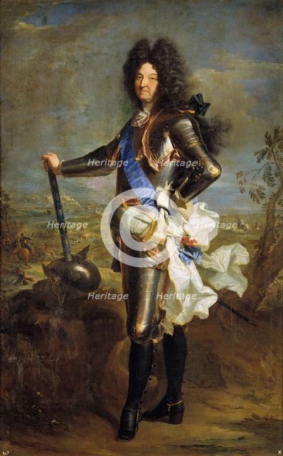 Louis XIV, 1701. Creator: Hyacinthe Rigaud.