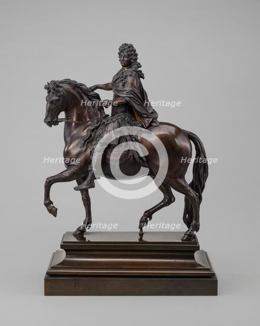 Louis XIV, model c. 1683/1699, cast c. 1699. Creator: Unknown.