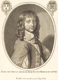 Louis XIV. Creator: Balthasar Moncornet