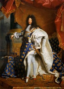 Louis XIV, King of France (1638-1715), 1701. Creator: Rigaud, Hyacinthe François Honoré (1659-1743)