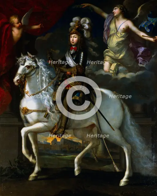 Louis XIV King of France, 1648. Artist: Simon Vouet