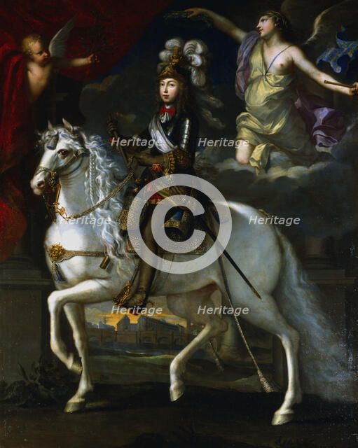 Louis XIV King of France, 1648. Artist: Simon Vouet