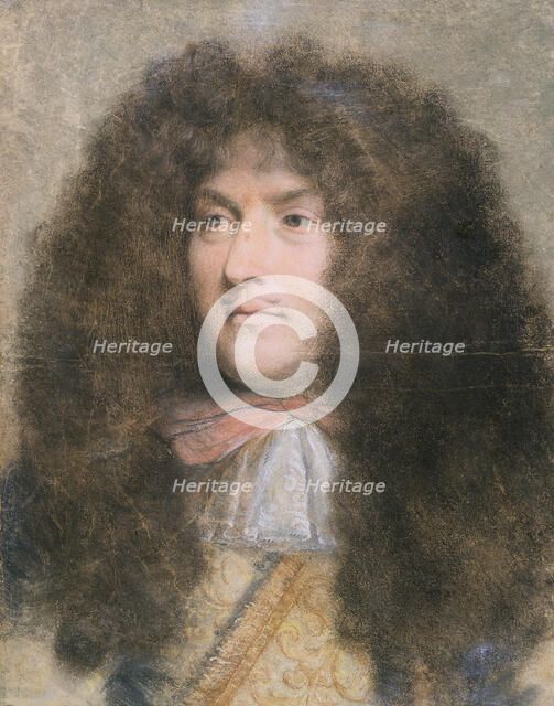 Louis XIV, King of France, c1660-c1670. Artist: Charles le Brun