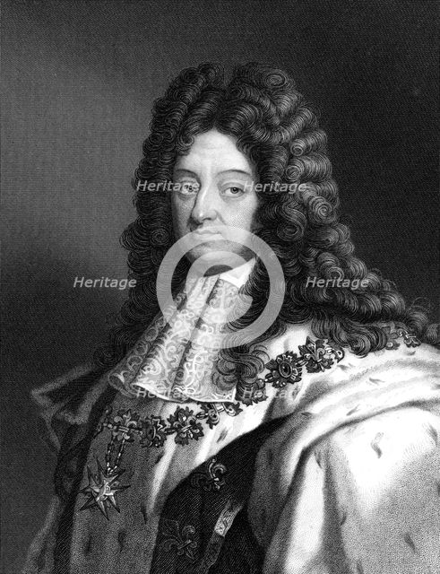 Louis XIV, king of France from 1643, c1835. Artist: Unknown