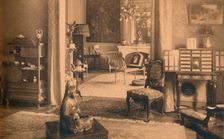 Louis XIV Room at the Cuban Embassy in Brussels, Belgium, 1927. Creator: Unknown
