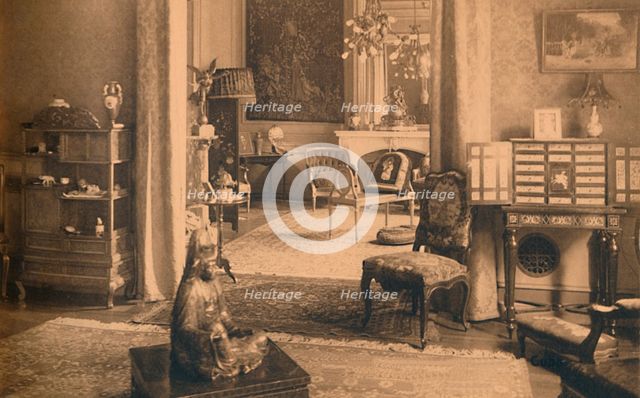 Louis XIV Room at the Cuban Embassy in Brussels, Belgium, 1927. Creator: Unknown.