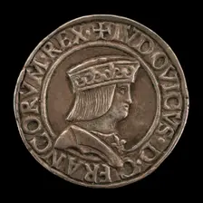 Louis XII, 1462-1515, as Duke of Milan [obverse], 1500/1512. Creator: Unknown