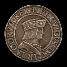 Louis XII, 1462-1515, as Duke of Milan [obverse], 1500/1512. Creator: Unknown
